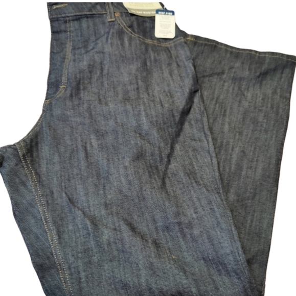 Merona Denim - Merona Plus Size Wide Leg Dark Denim/Jeans 18W